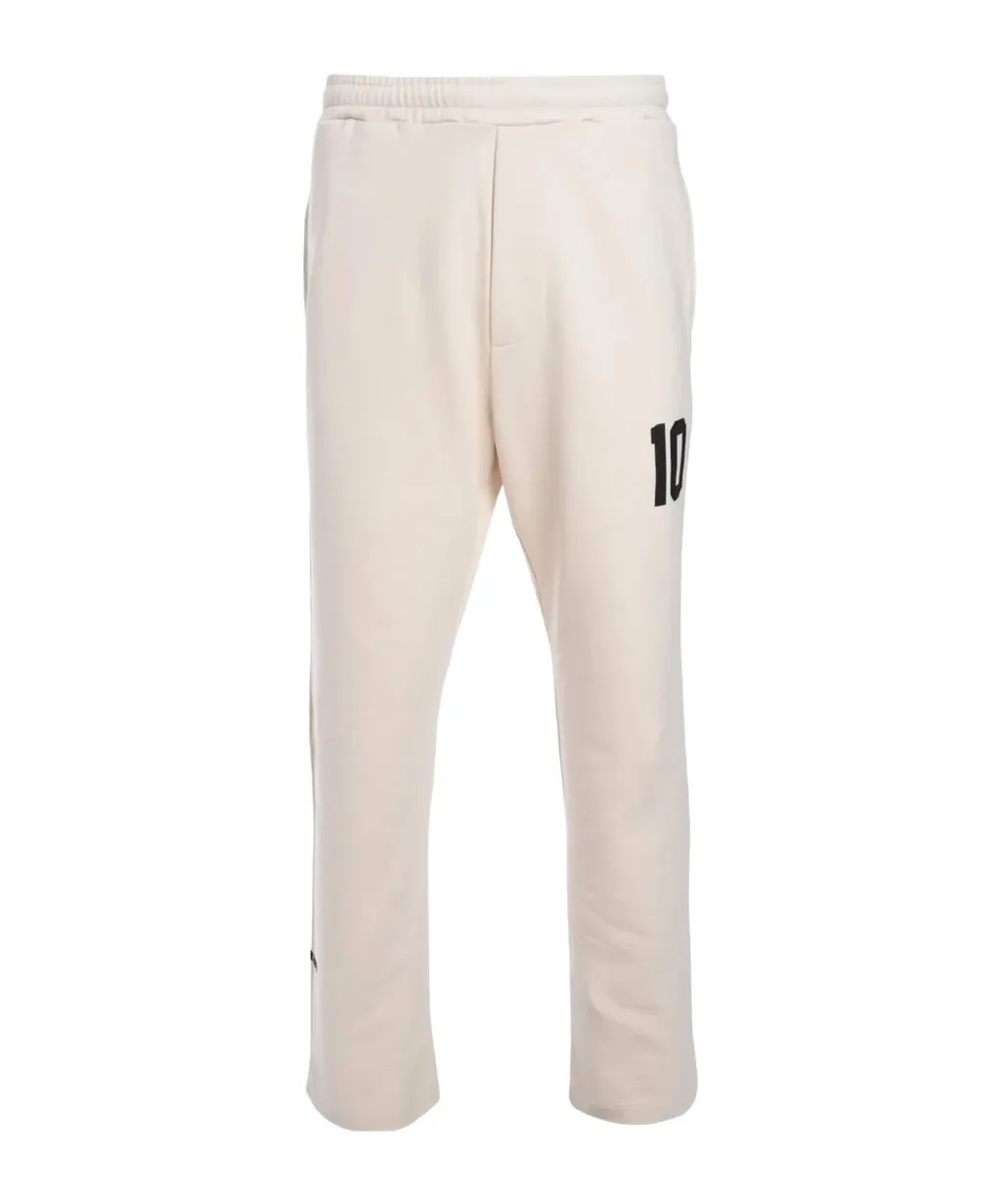 Number-Print Track Pants