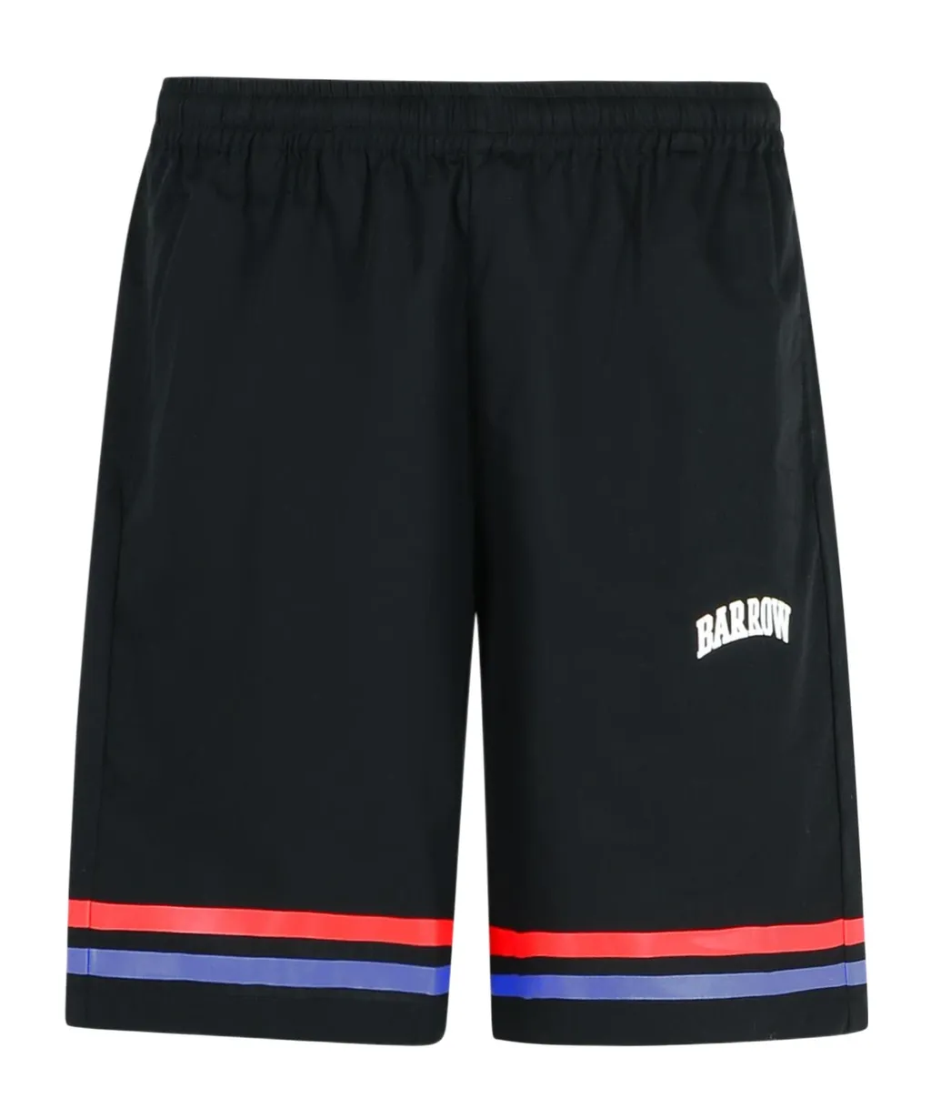 Logo Printed Knee-Length Shorts