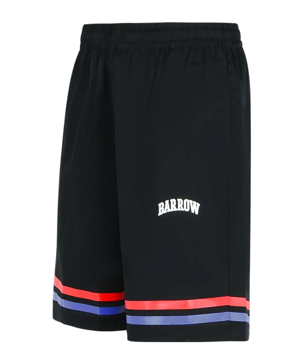 Logo Printed Knee-Length Shorts