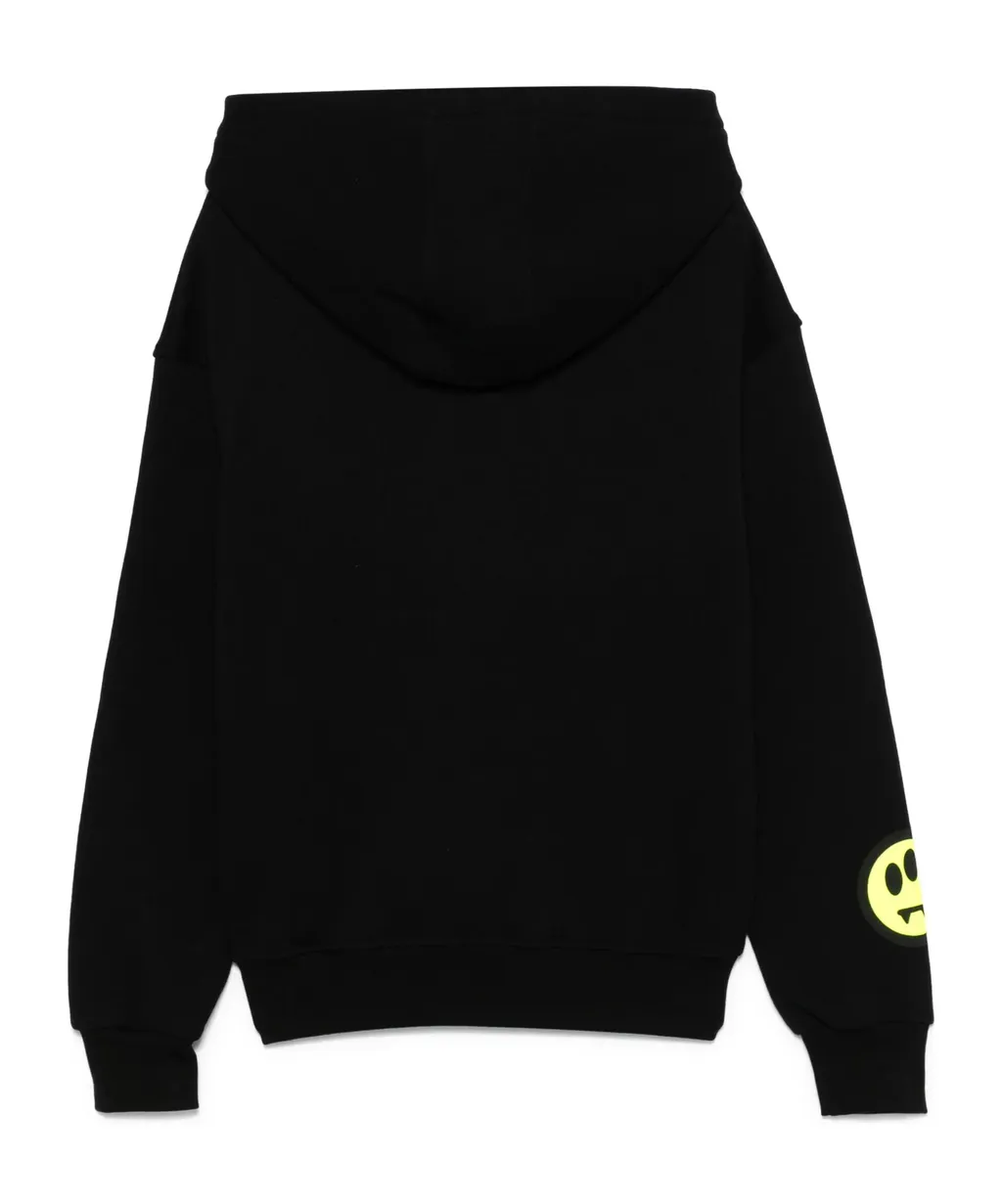 Raised-Logo Hoodie