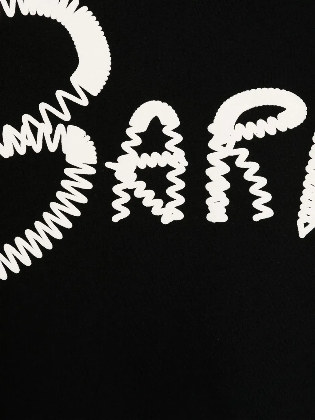 Raised-Logo Hoodie