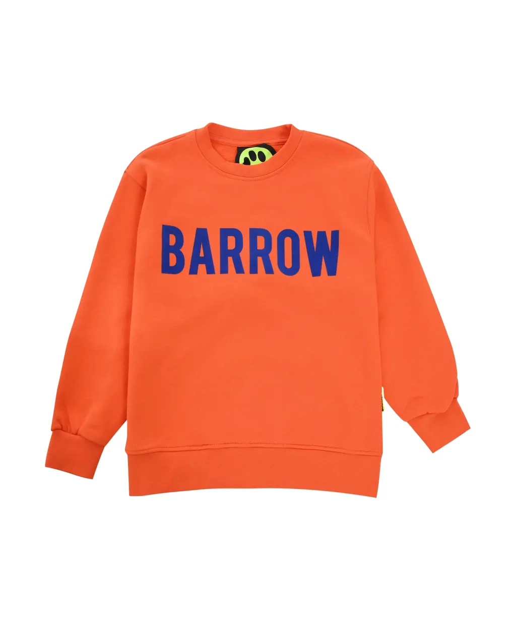 Kids Logo Printed Crewneck Sweatshirt