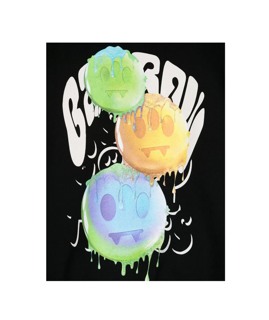 Kids Logo Printed Tag Detailed Hoodie