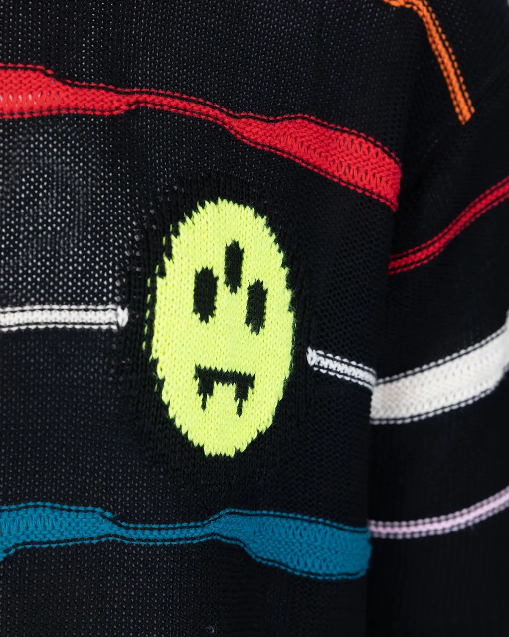 Contrast-Striped Polo Shirt