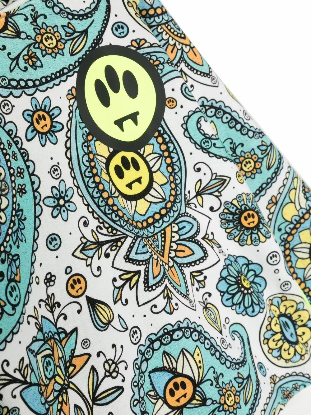 All-Over Graphic Print Hoodie