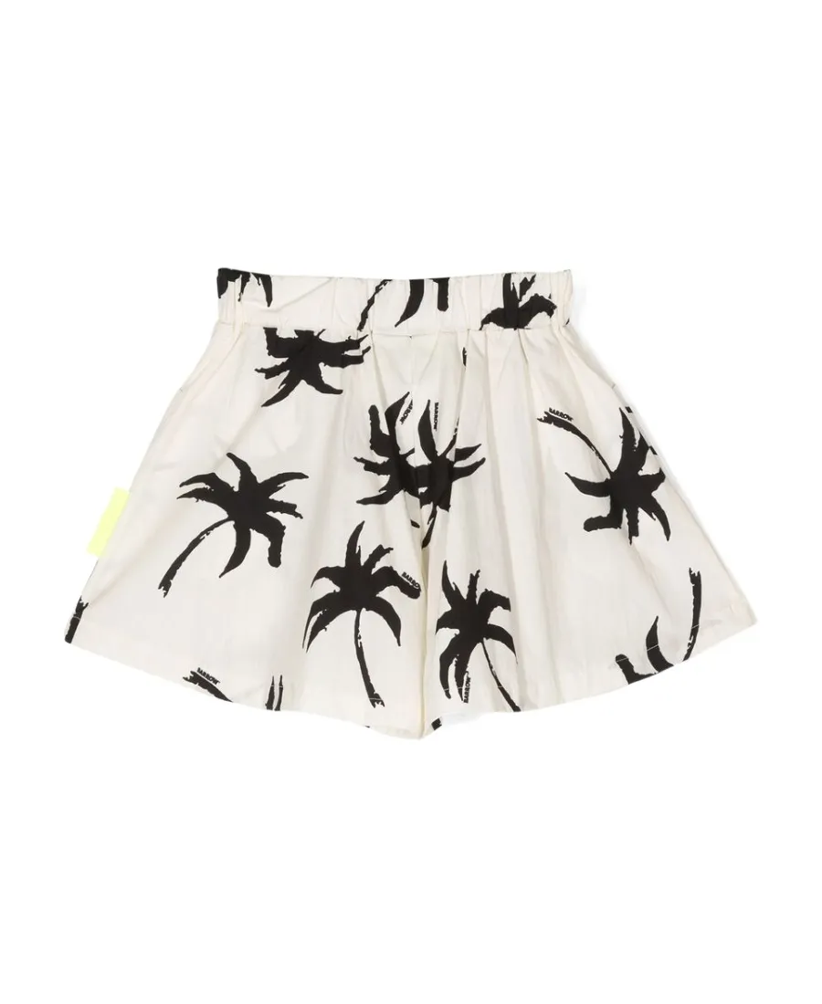 Patterned Elasticated Shorts