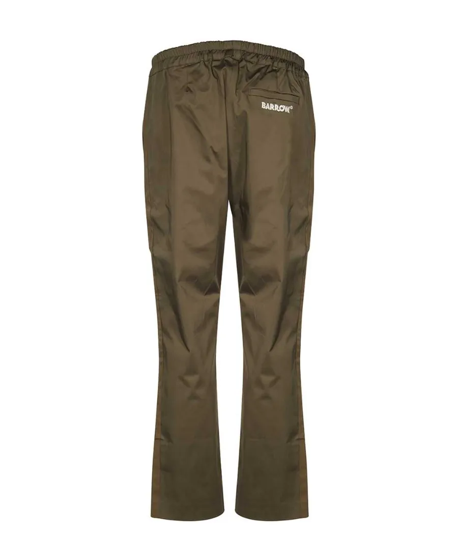 Elasticated-Waist Chino Trousers