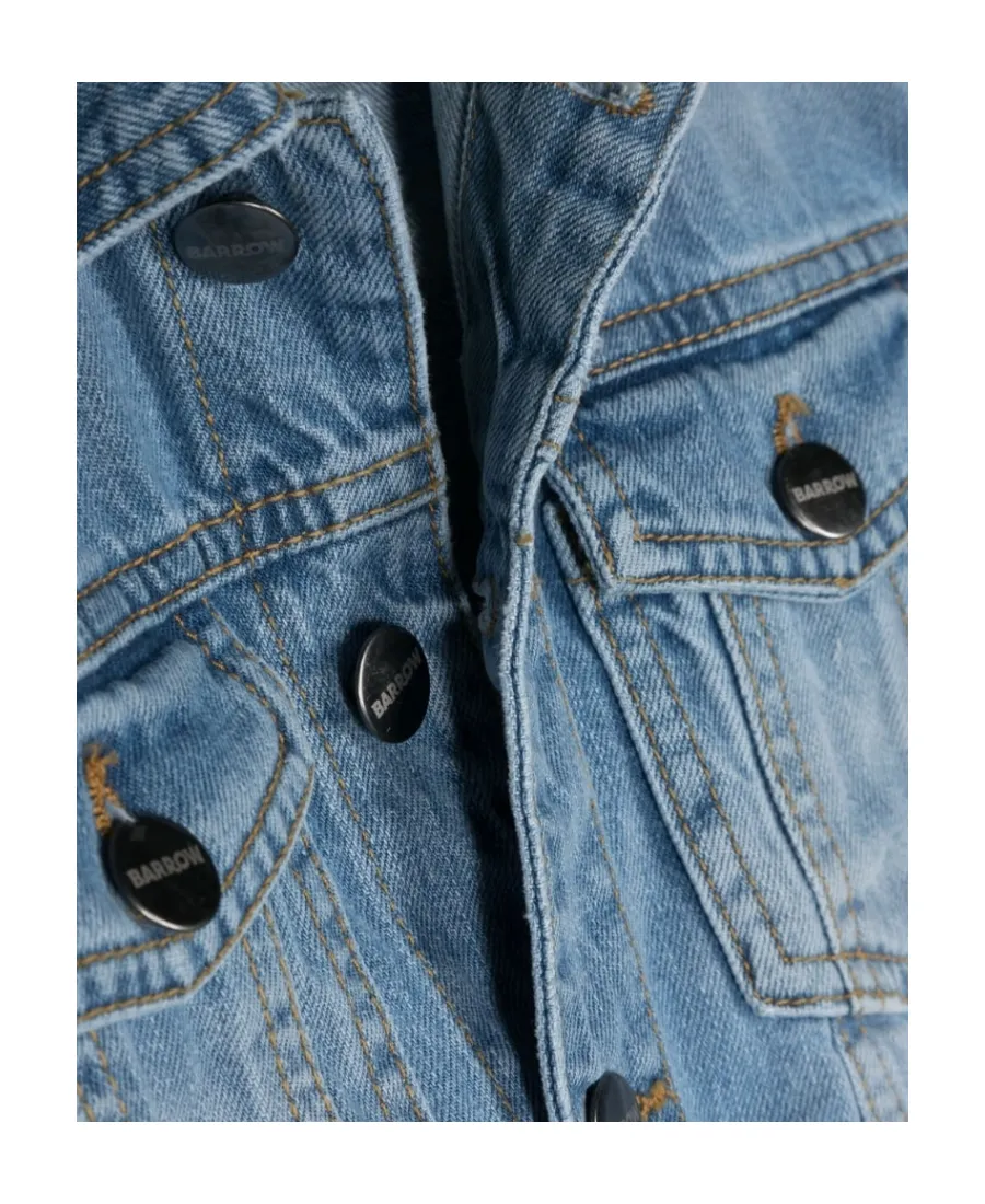 Embroidered Patch Denim Jacket