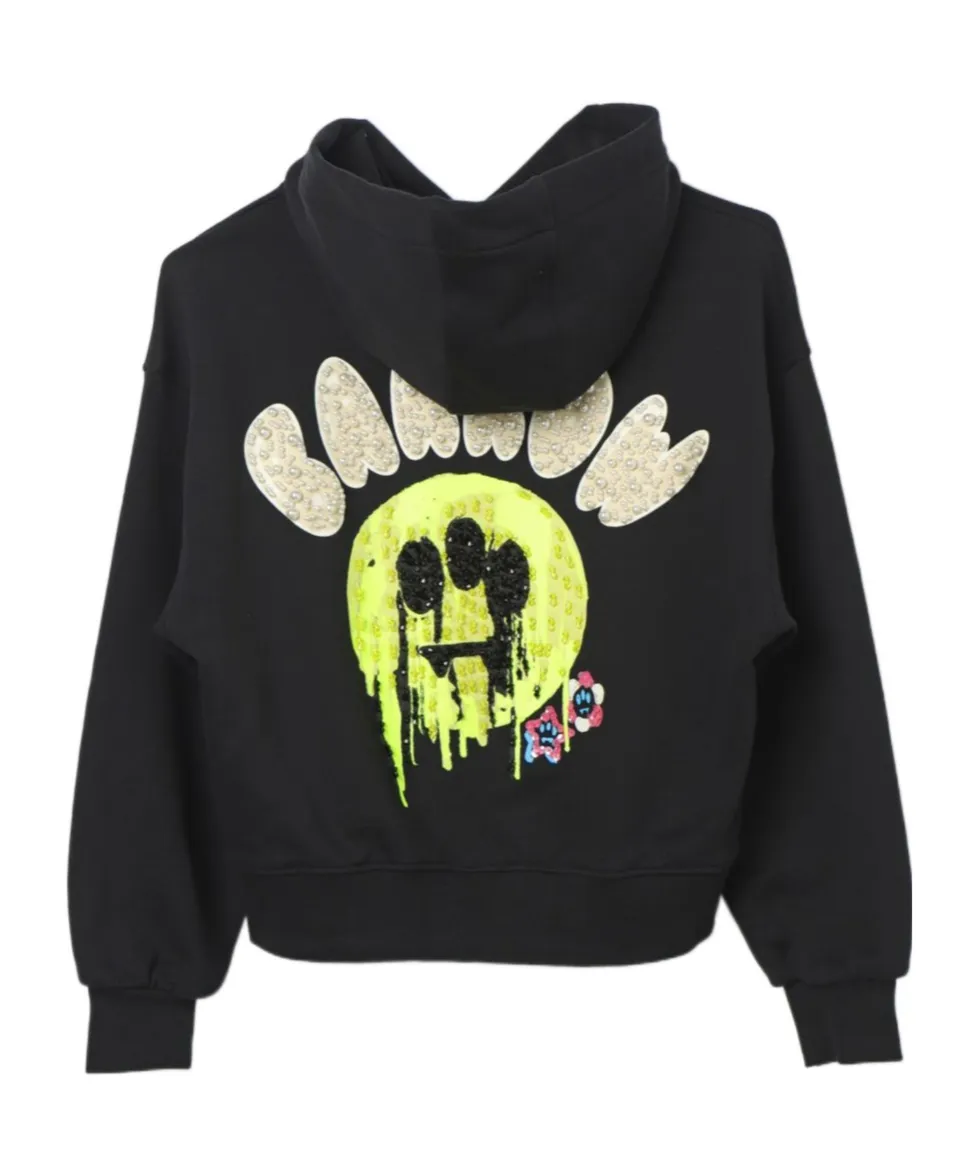 Embellished Logo Hoodie