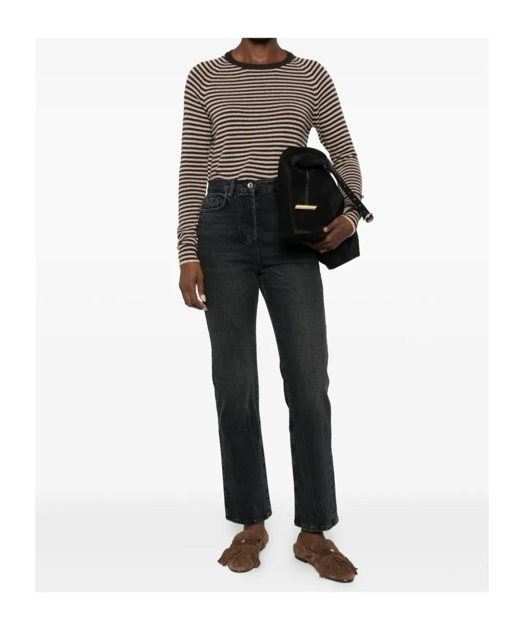 Striped Crew Neck Sweater