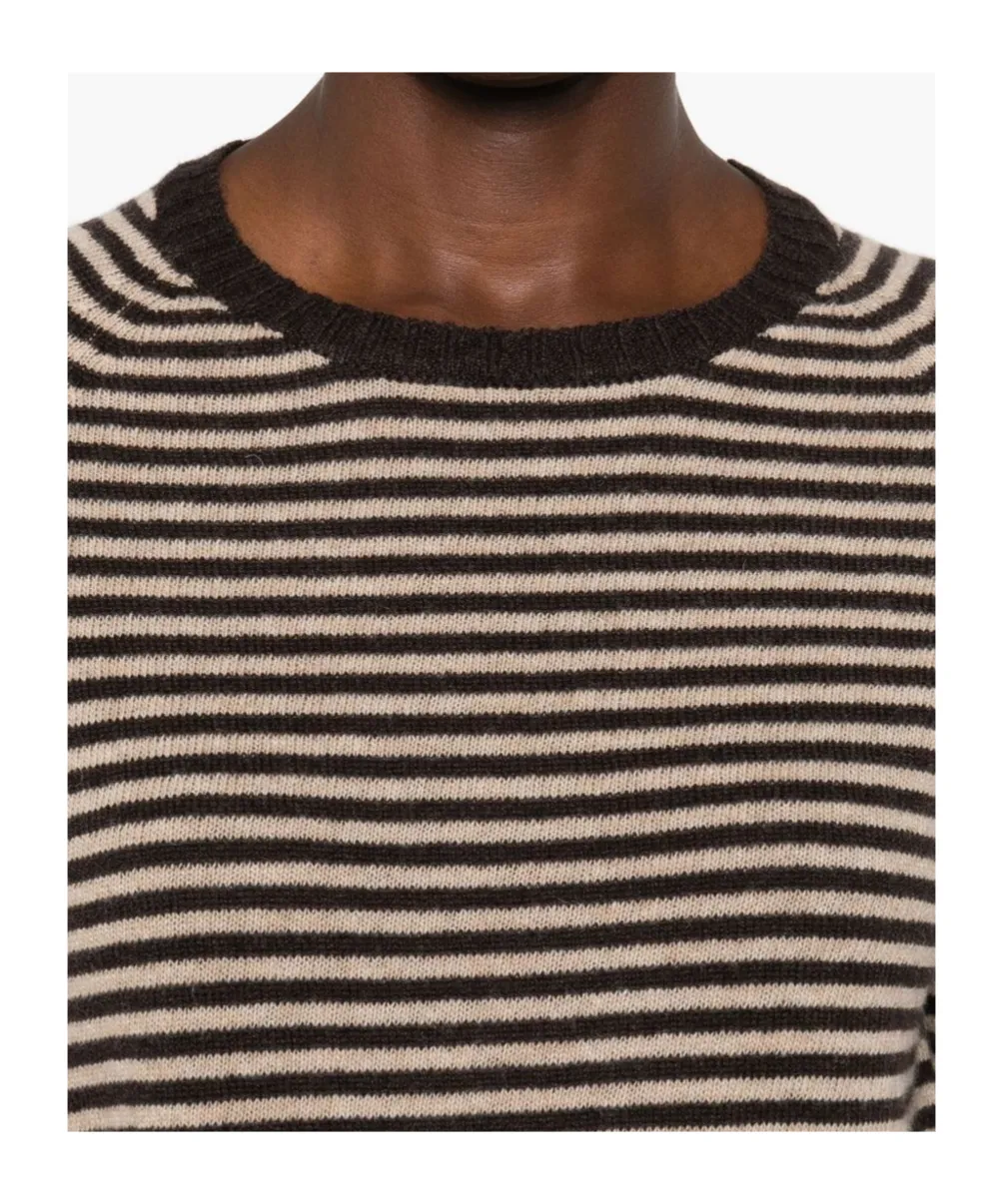 Striped Crew Neck Sweater