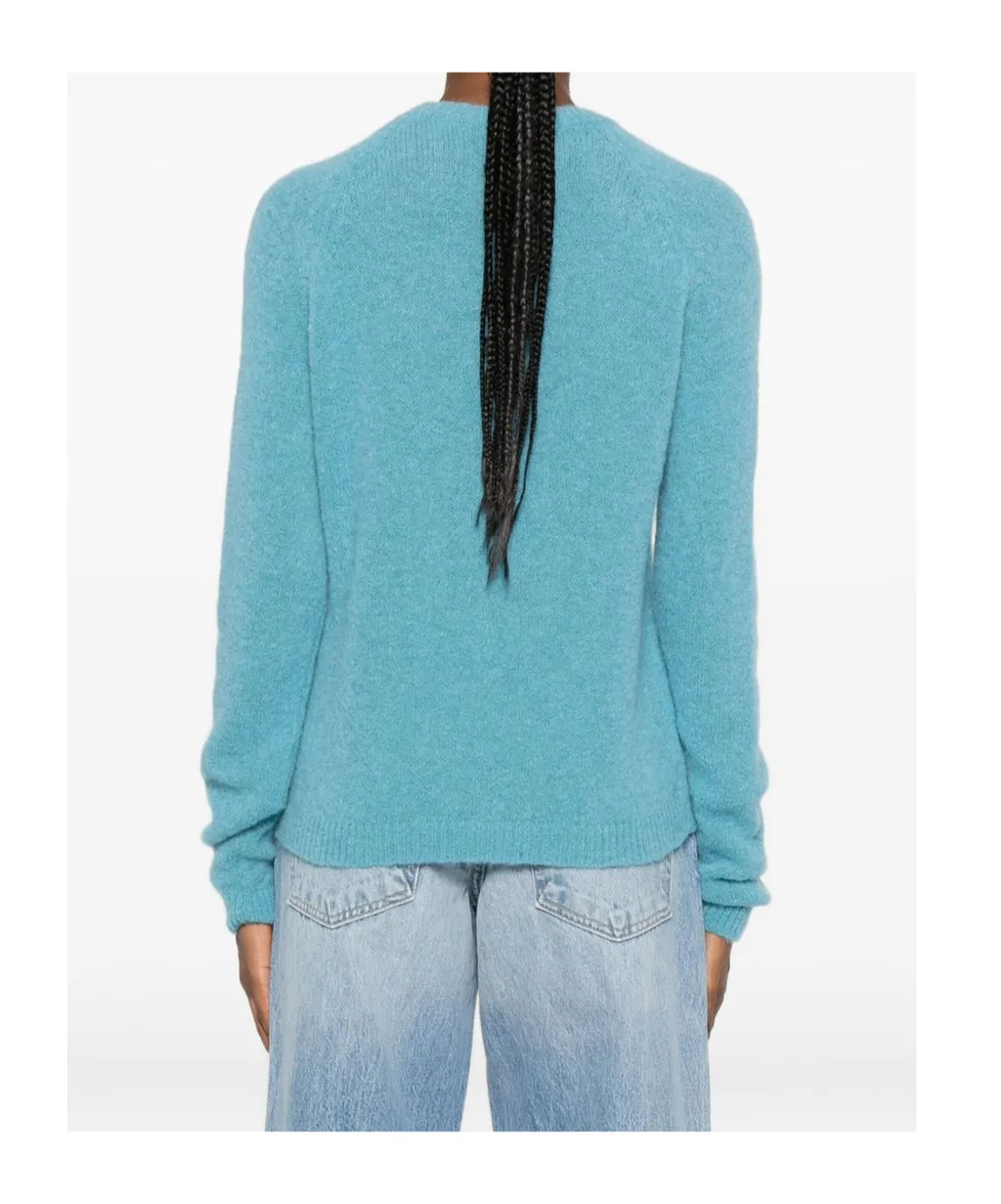 Ribbed Crew Neck Sweater