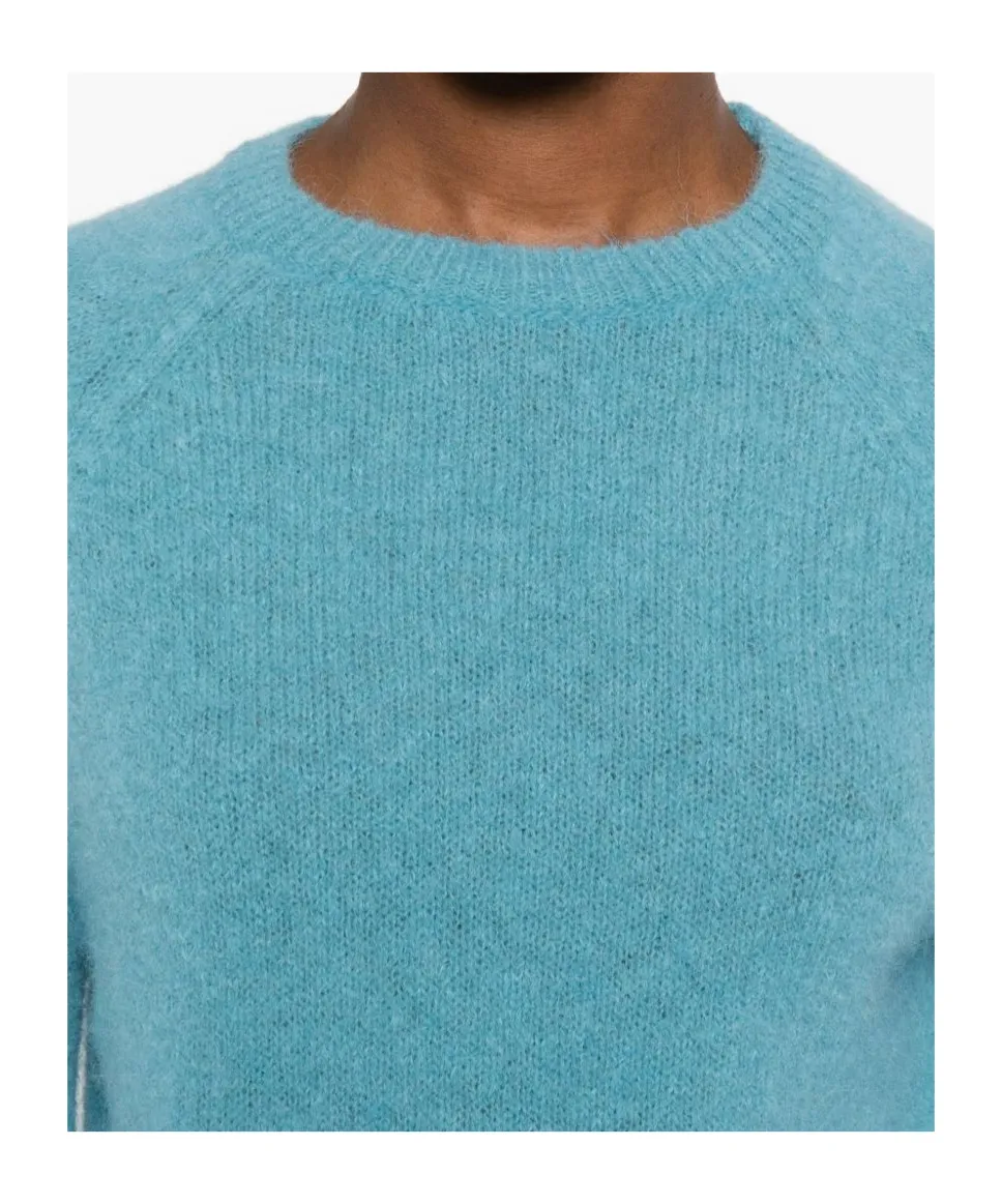 Ribbed Crew Neck Sweater