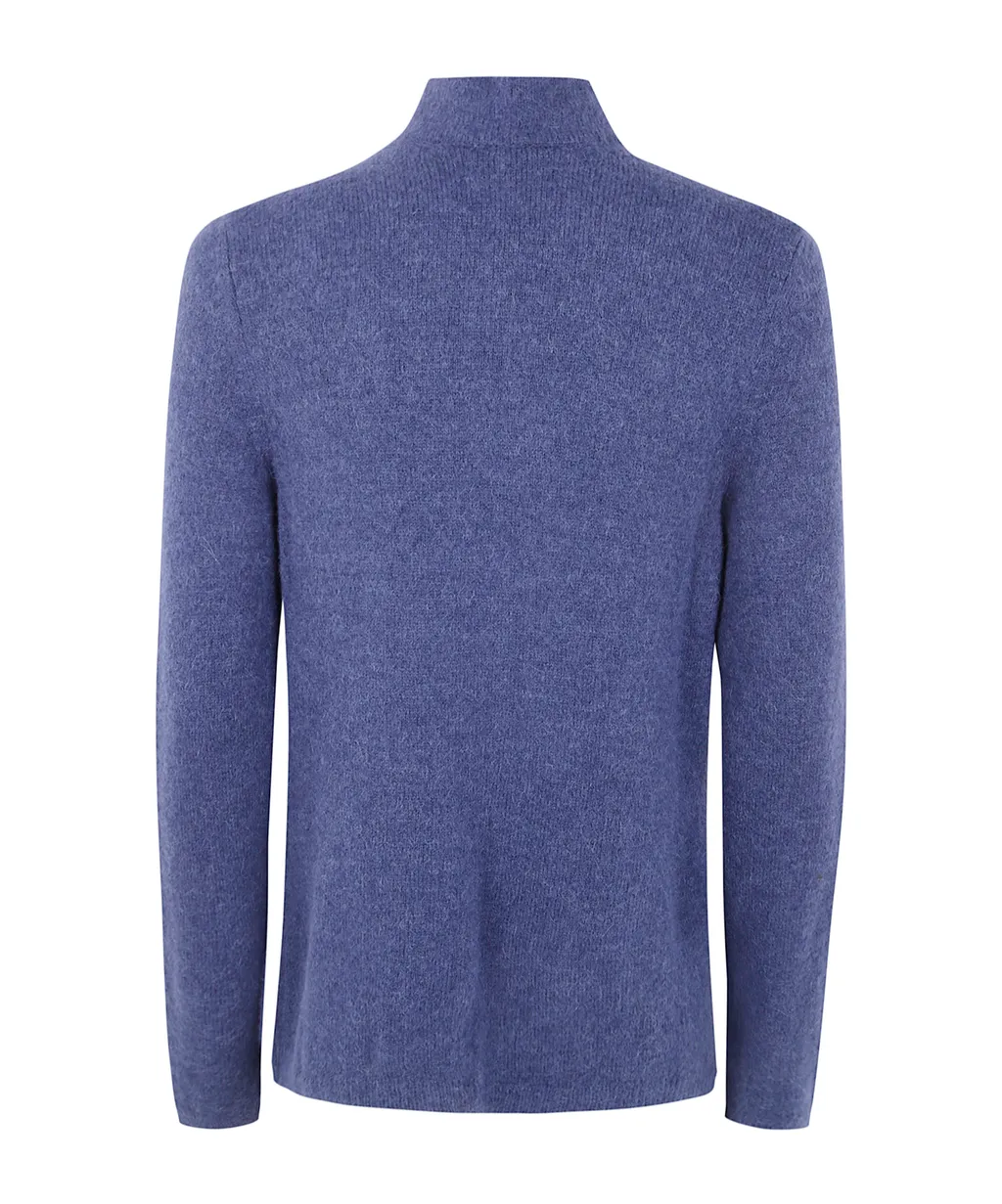 Single-Breasted Knitted Jacket