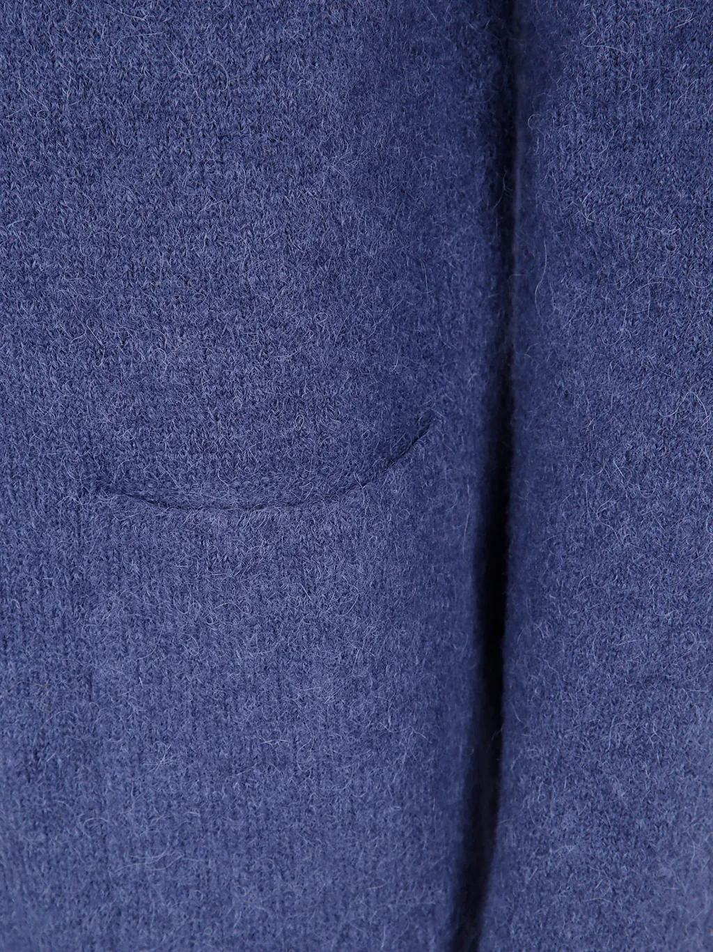 Single-Breasted Knitted Jacket