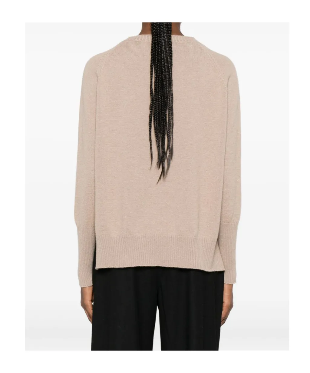 Ribbed Crew Neck Sweater