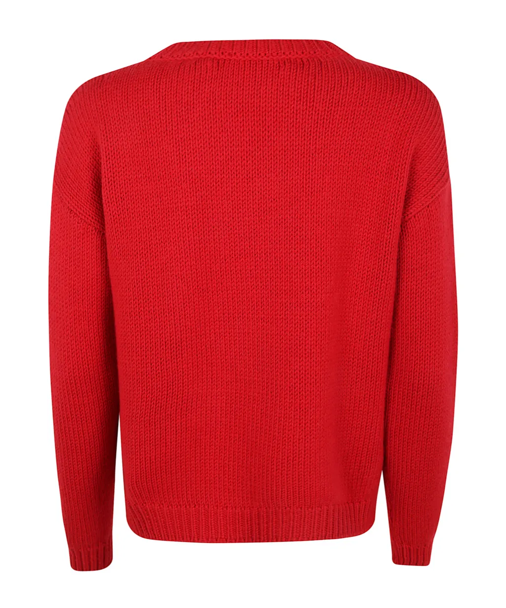 Round-Neck Knit Jumper