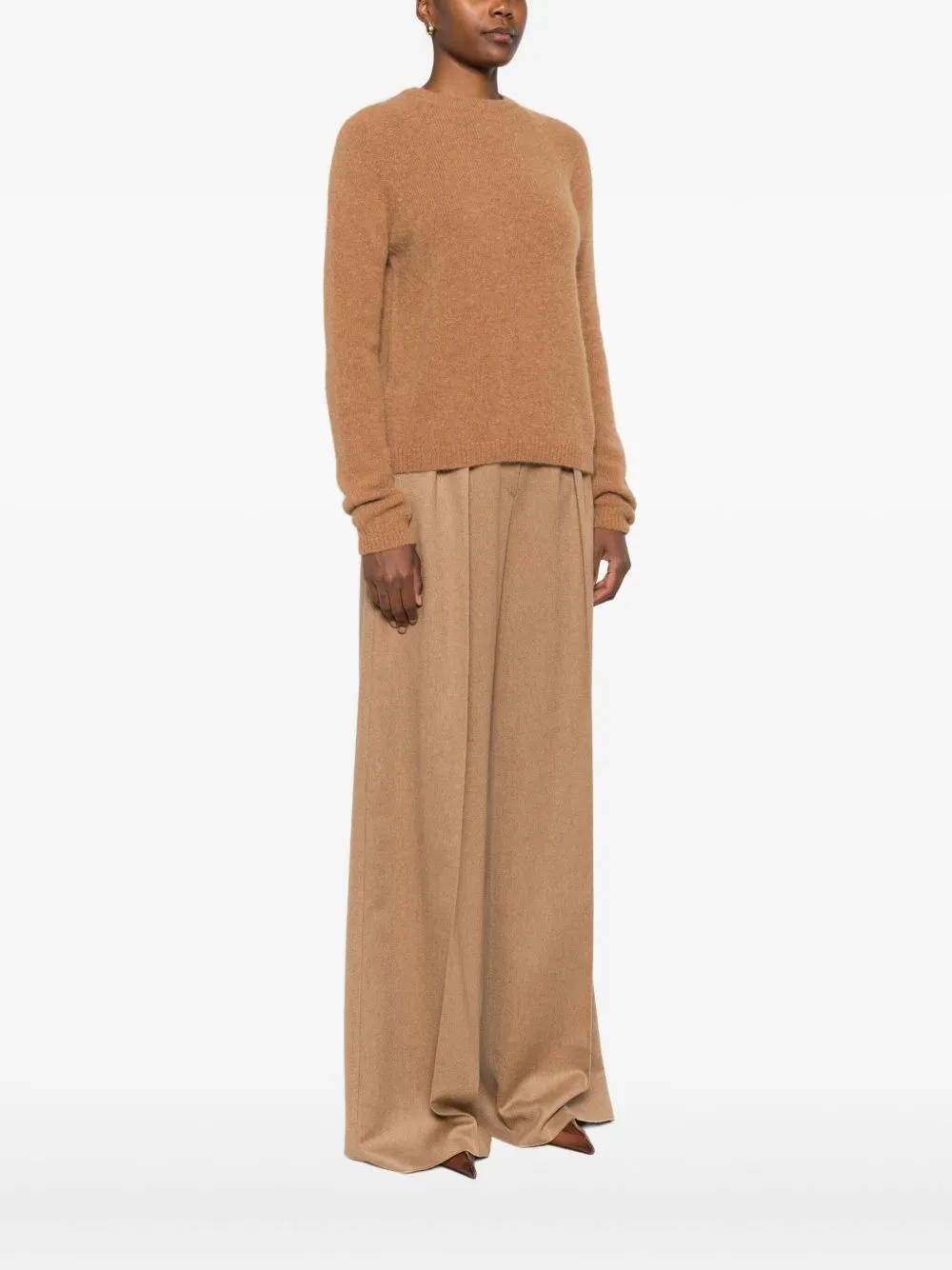 Ribbed Crewneck Sweater