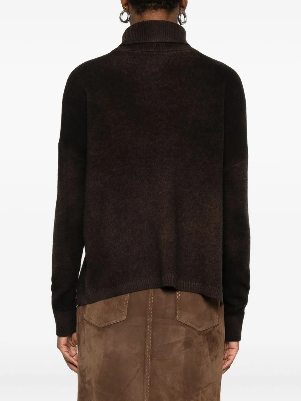 Ribbed Turtleneck Sweater