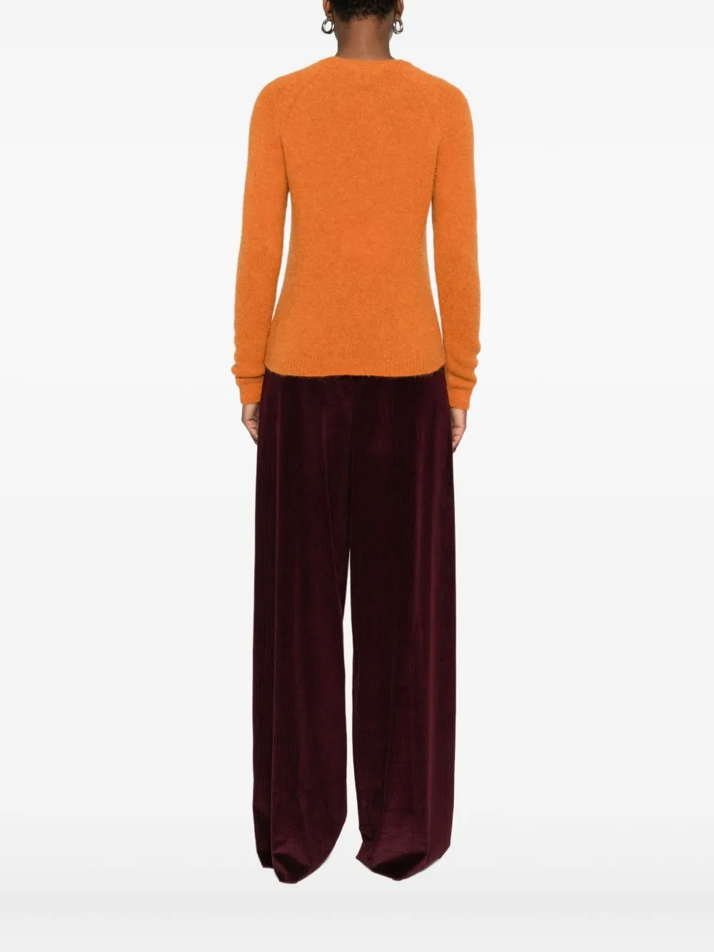 Ribbed Crewneck Sweater