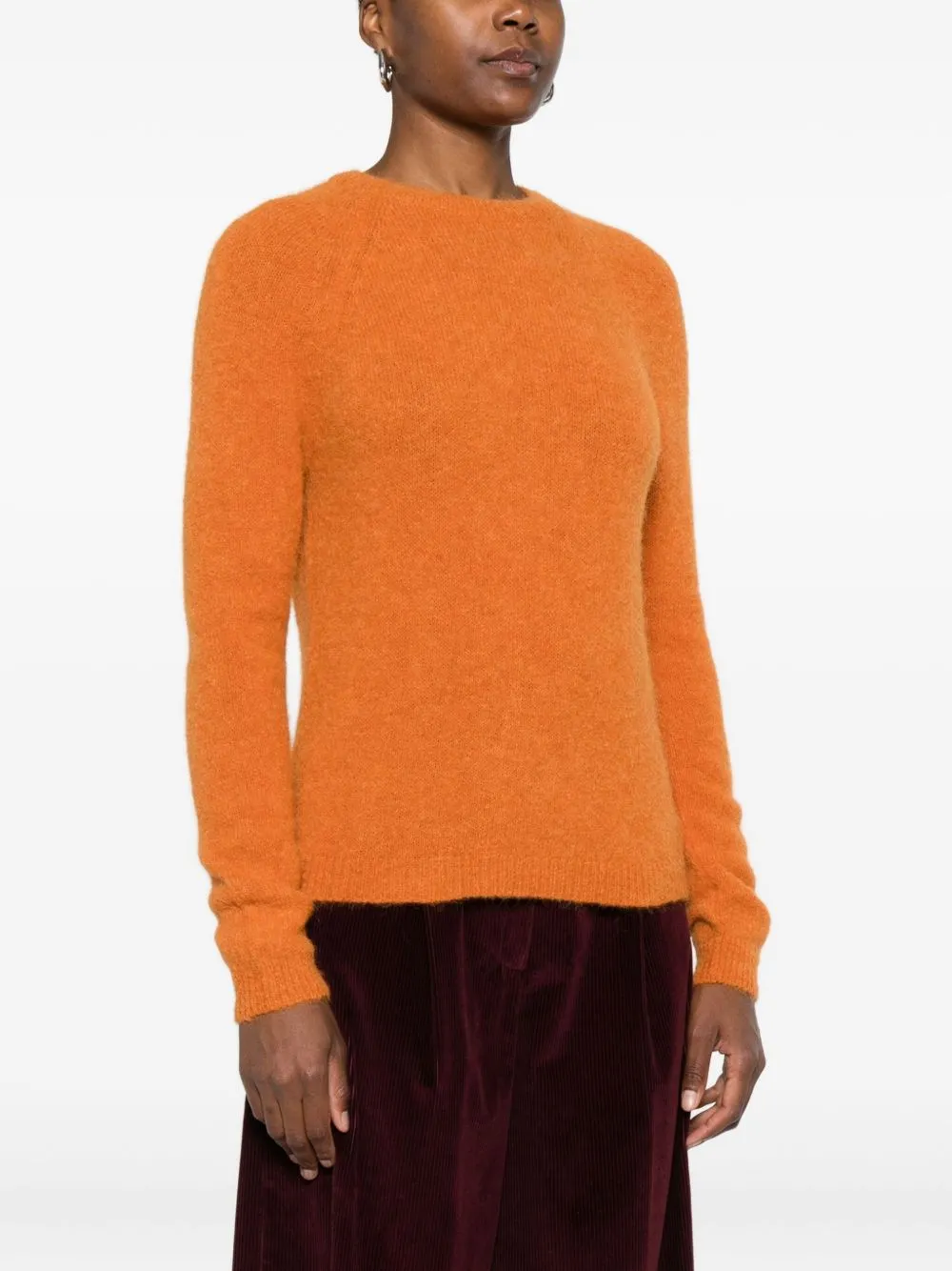 Ribbed Crewneck Sweater