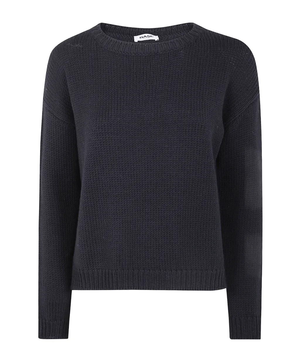 Crew-Neck Wool Sweater