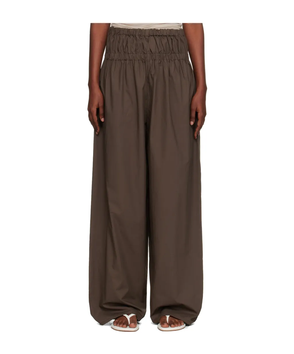 Tin Elasticated-Waistband Trousers