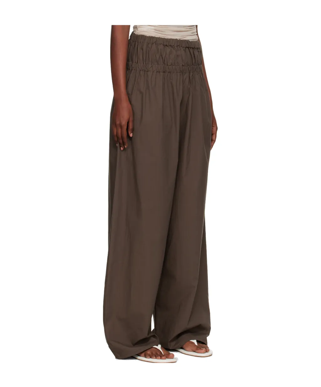Tin Elasticated-Waistband Trousers