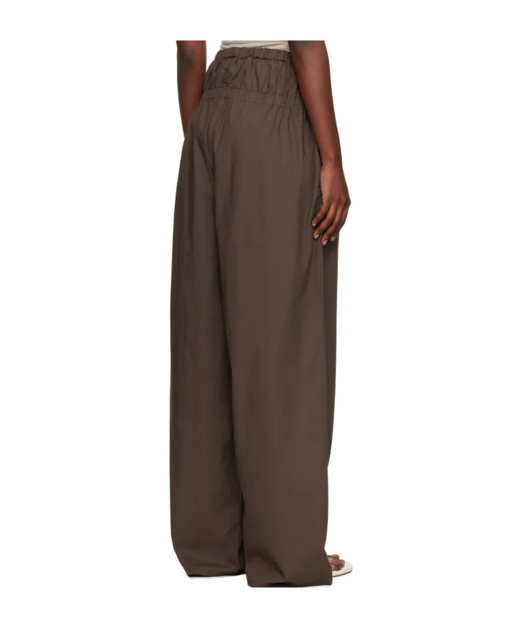 Tin Elasticated-Waistband Trousers