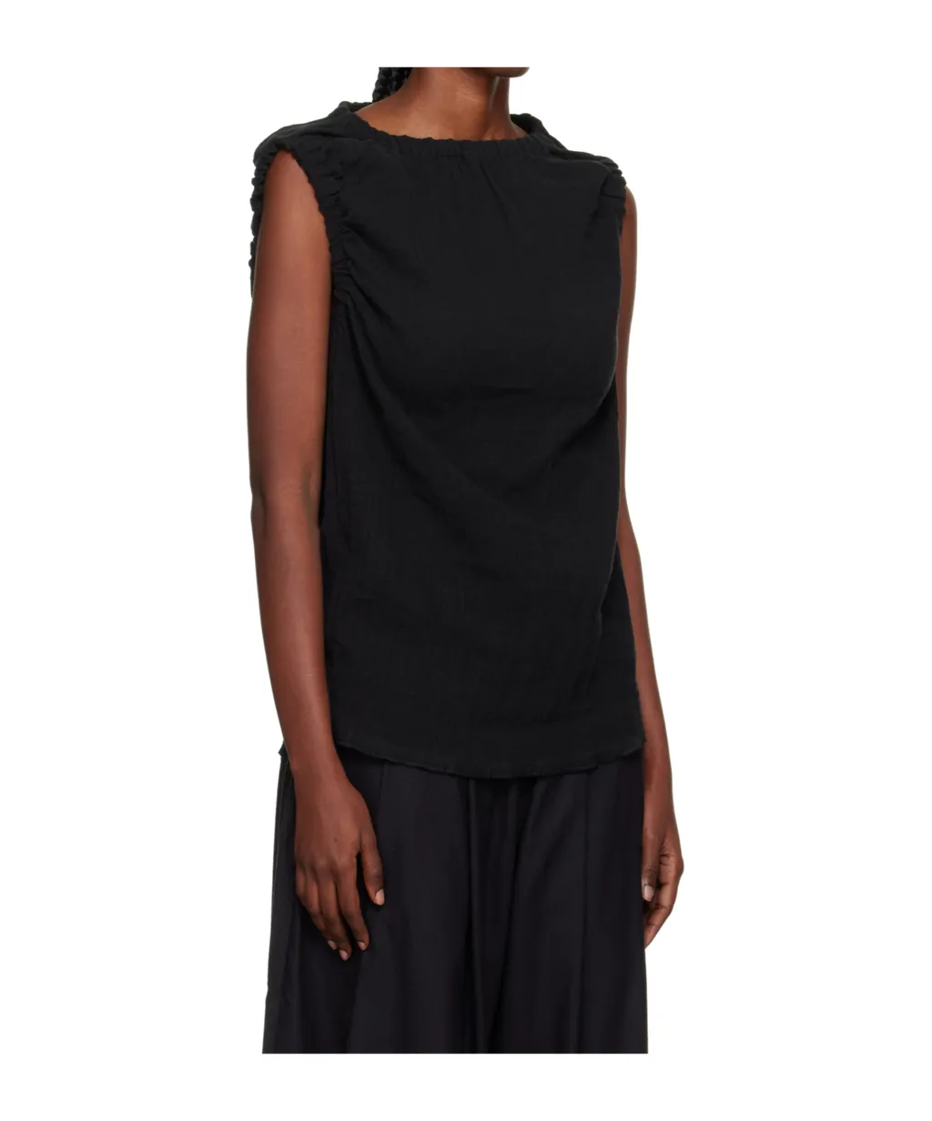 Pleated Detail Top