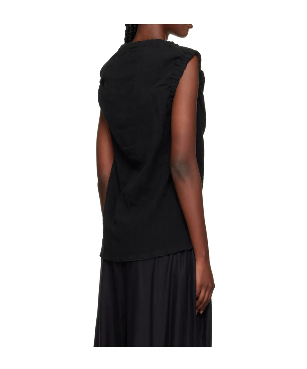 Pleated Detail Top