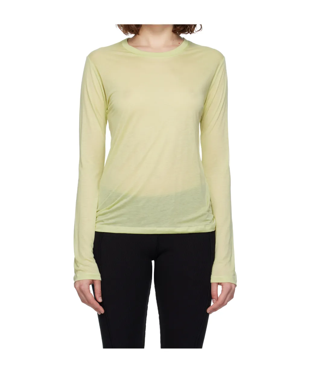Crew-Neck Long-Sleeve Top