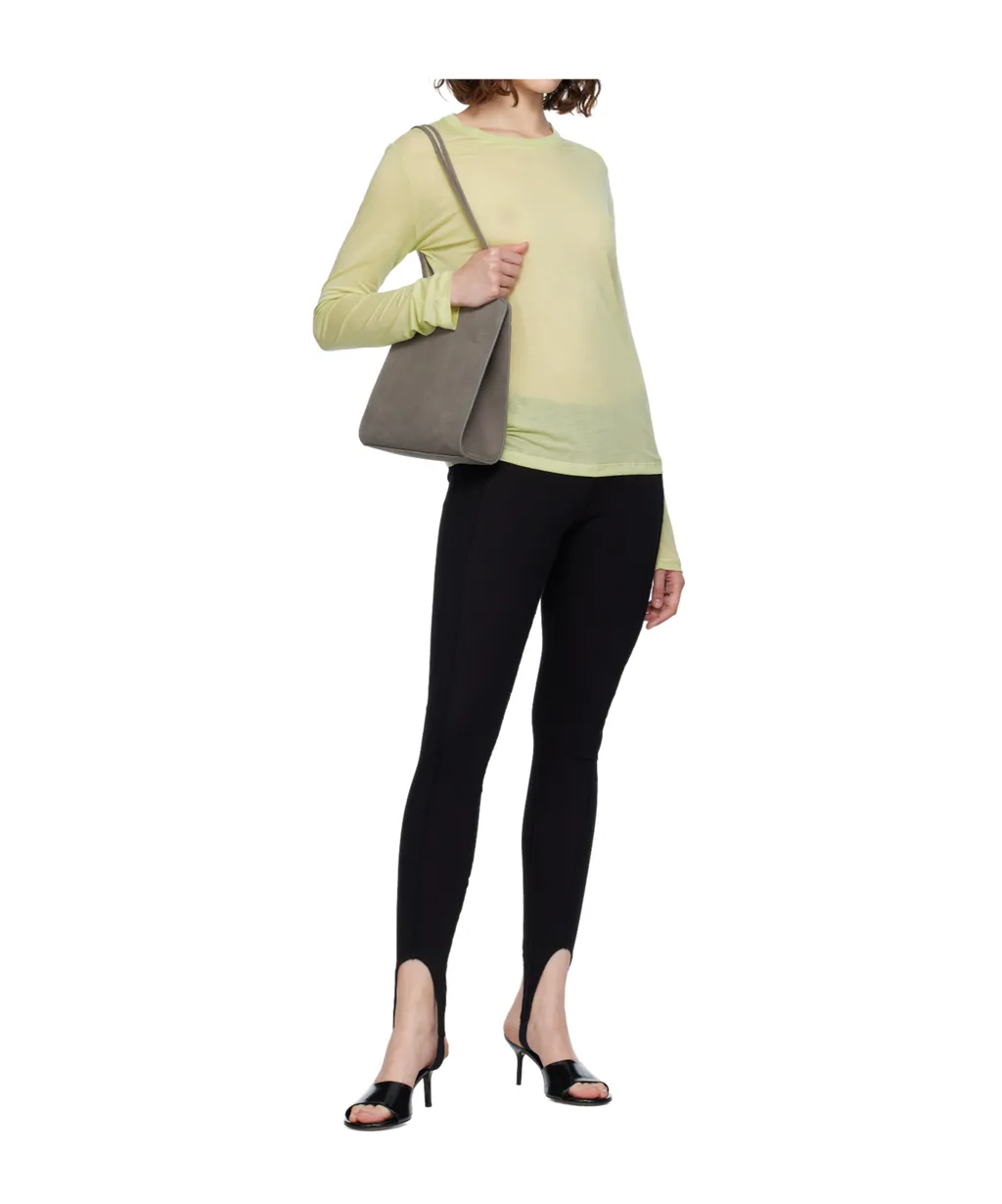Crew-Neck Long-Sleeve Top