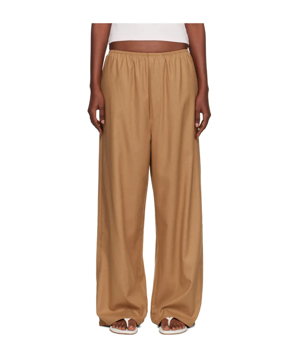 Elastic Waist Casual Pants