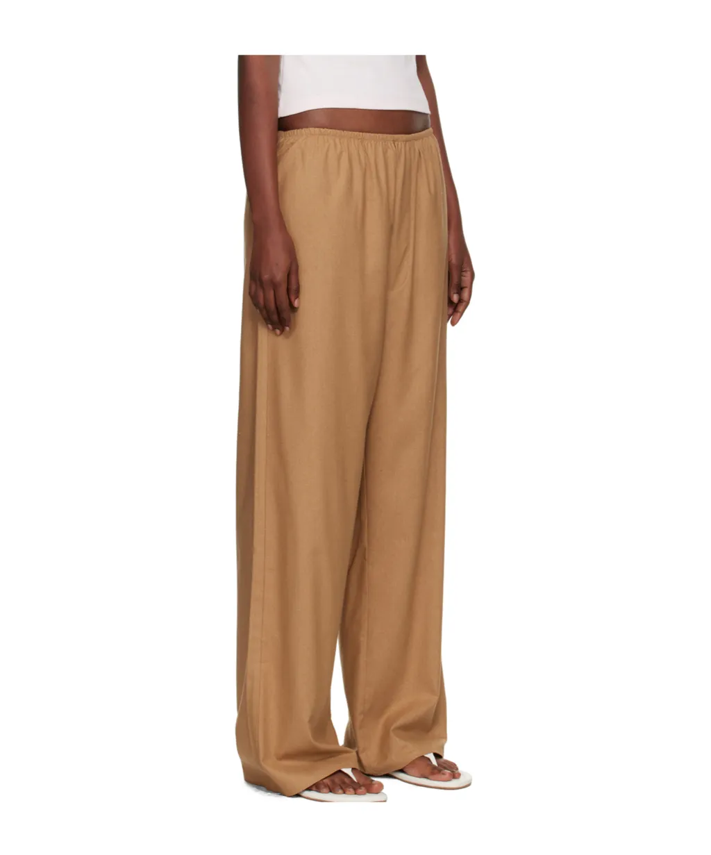 Elastic Waist Casual Pants