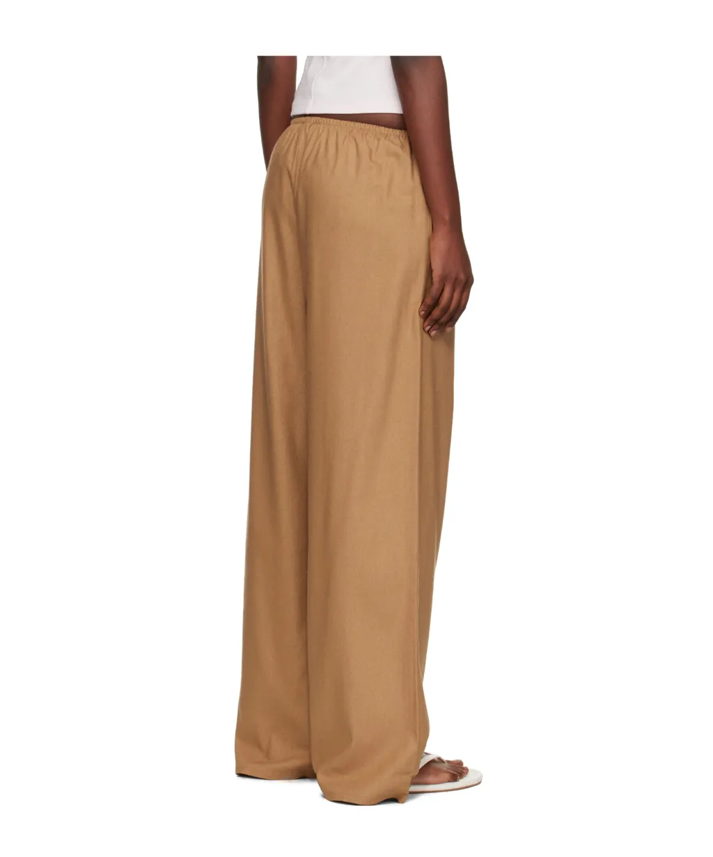 Elastic Waist Casual Pants