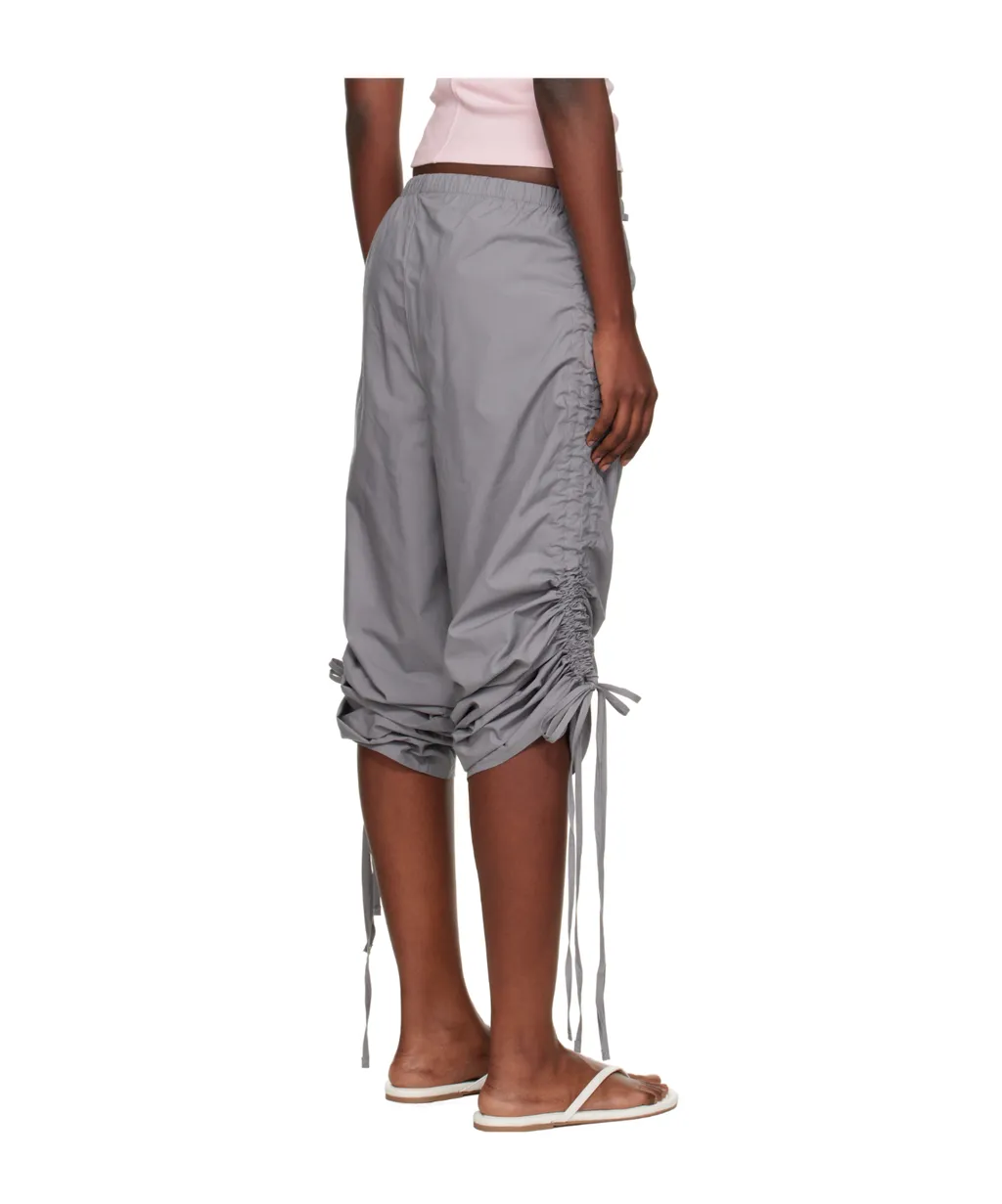 Drawstring Waist Casual Pants
