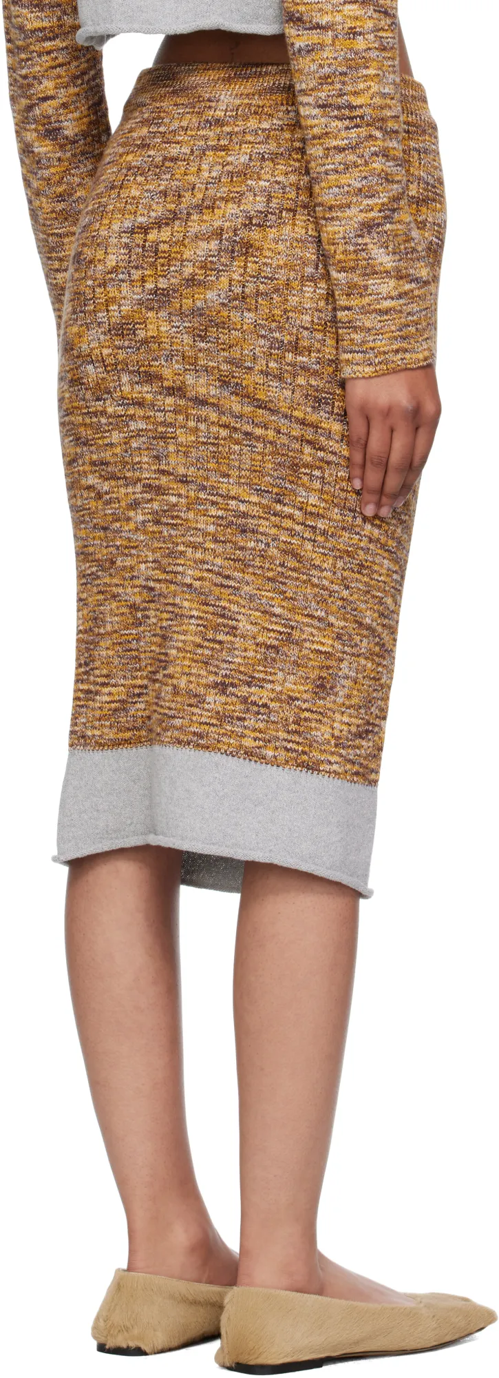 Ribbed Knit Skirt