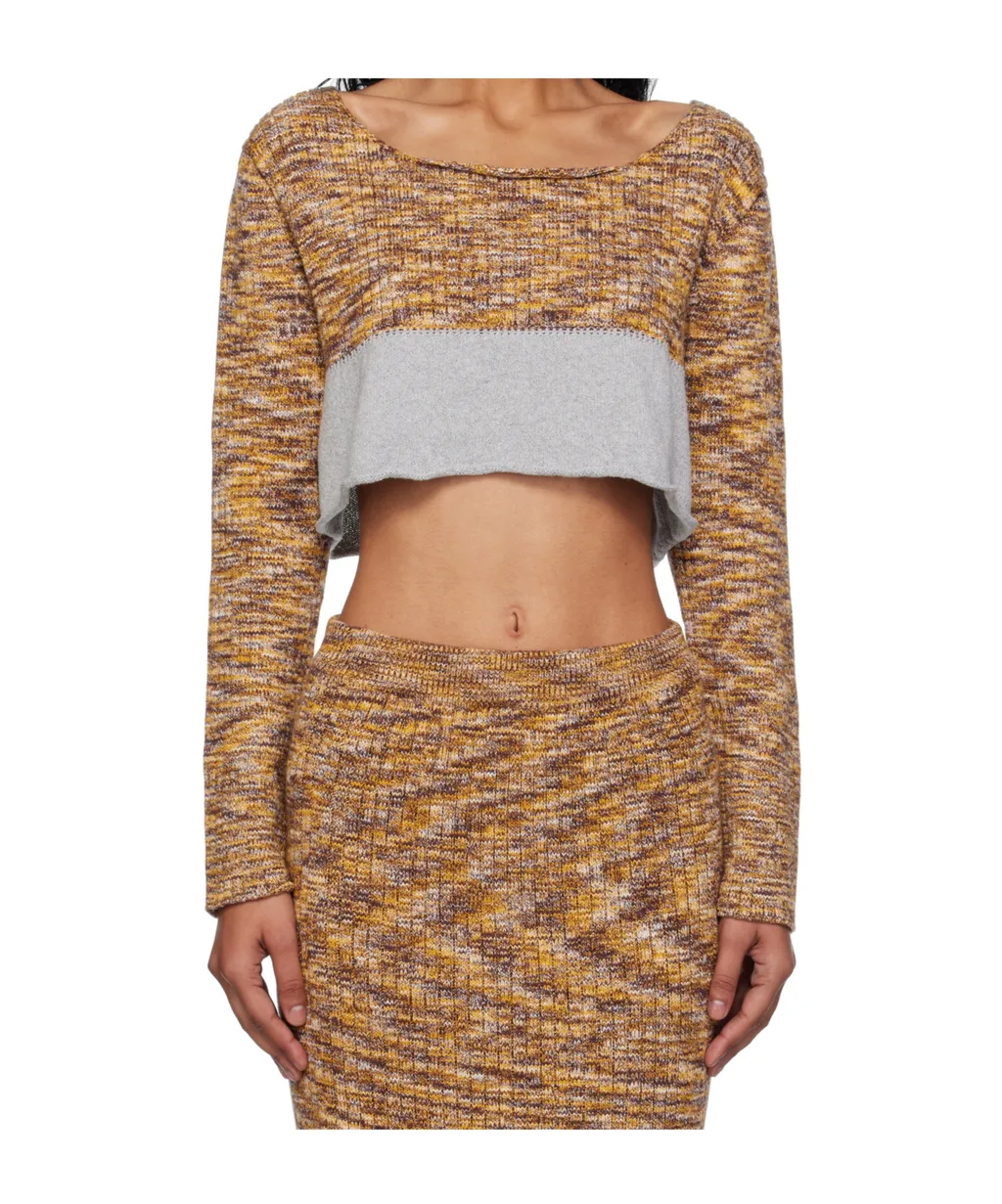 Crew Neck Long Sleeve Sweater