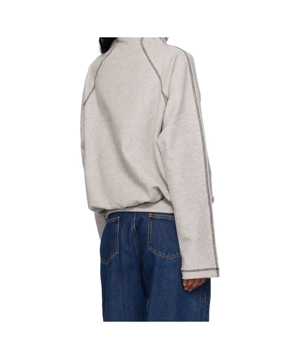 Contrast-Stitch Sweatshirt