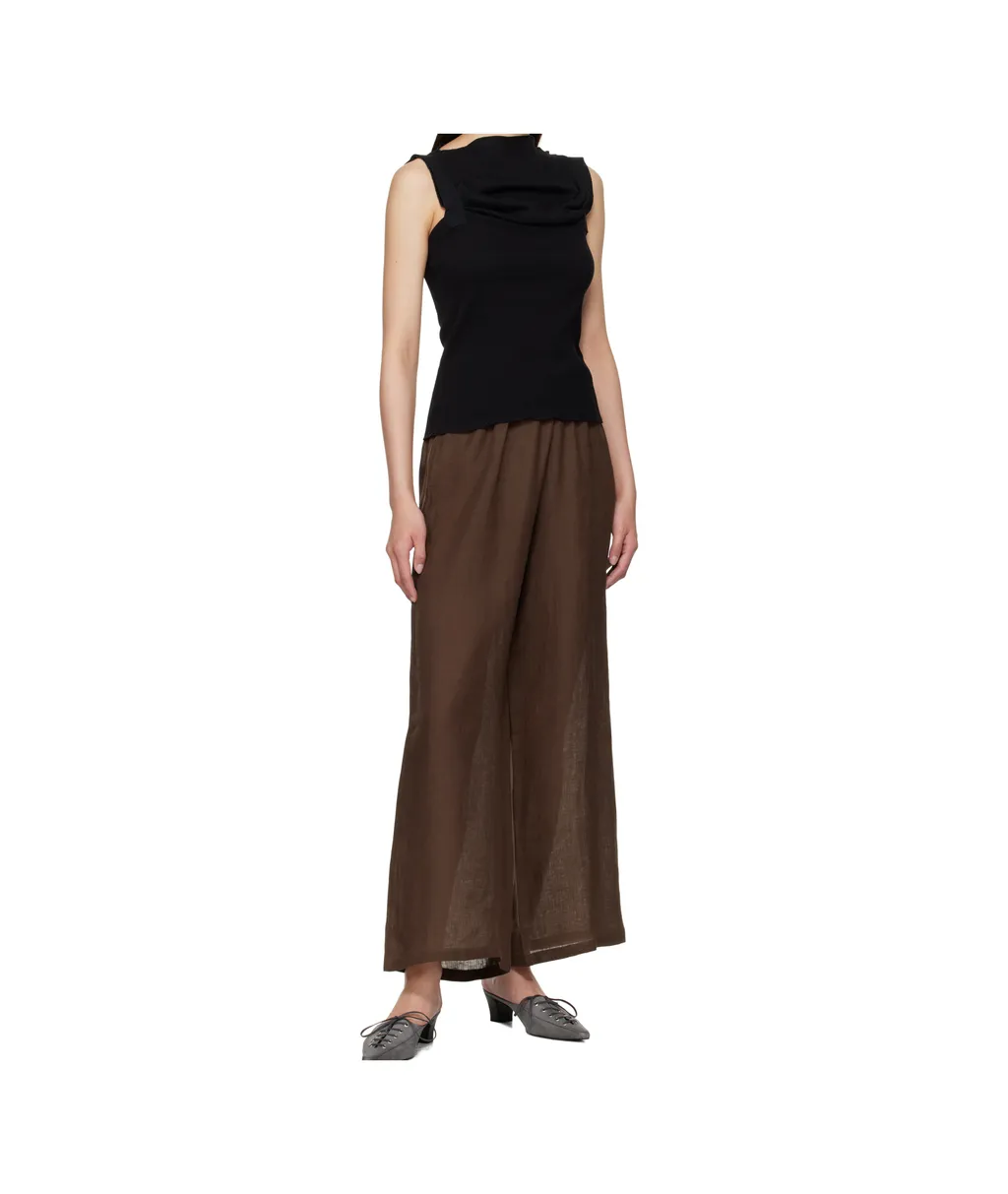 Lud Ruffled-Trim Top