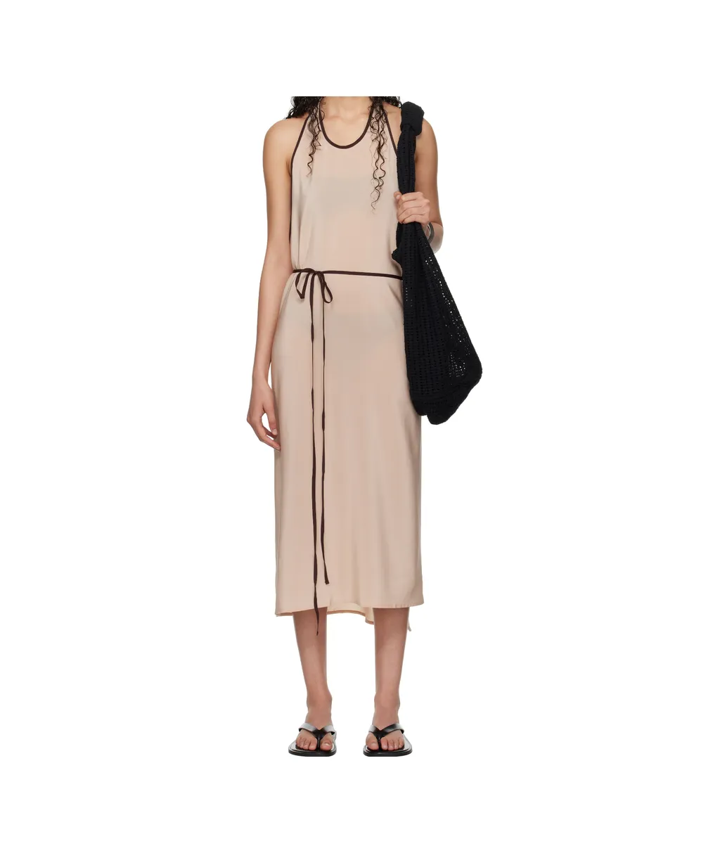 Round Neck Sleeveless Dress
