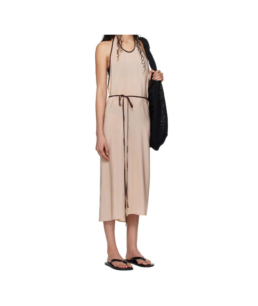 Round Neck Sleeveless Dress