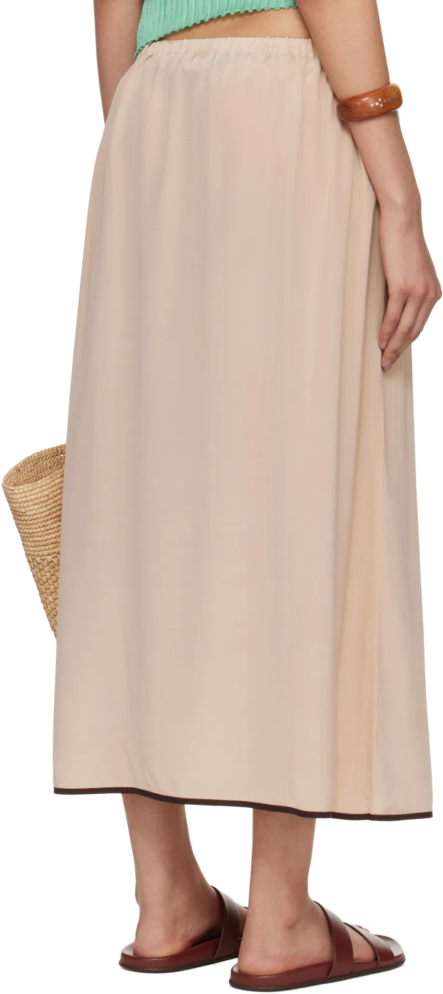 Elastic Waist Skirt
