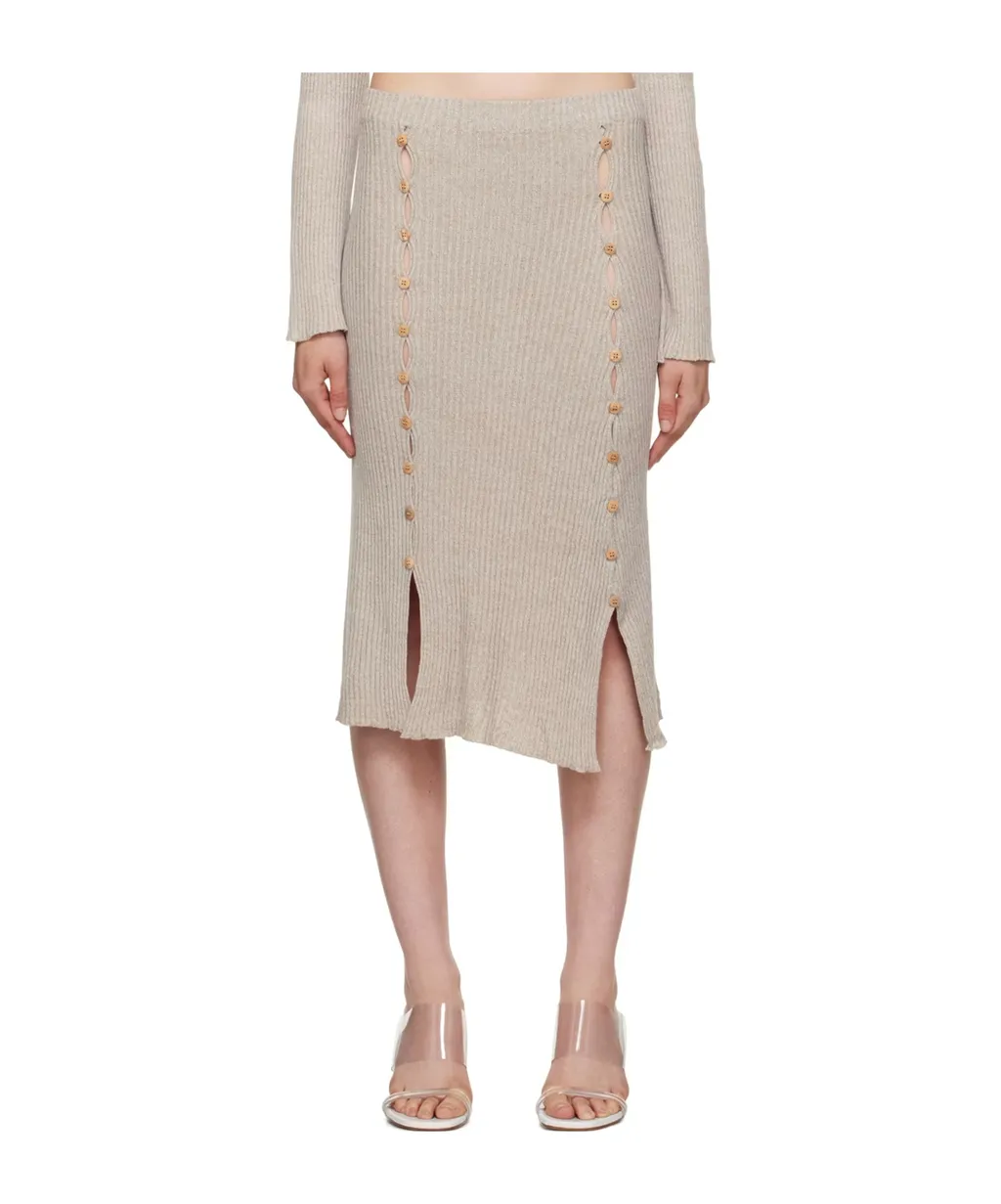 Elastic Waist Skirt