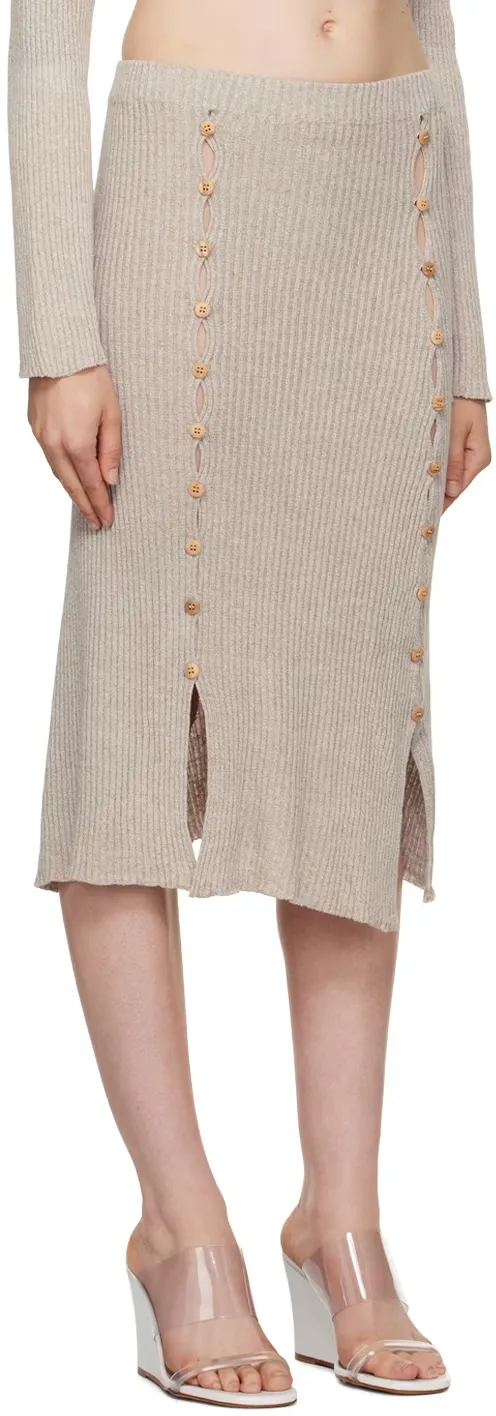 Elastic Waist Skirt