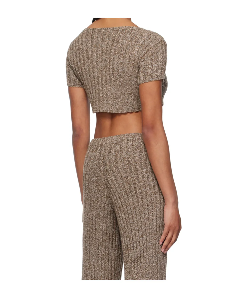 Short-Sleeved Sweater