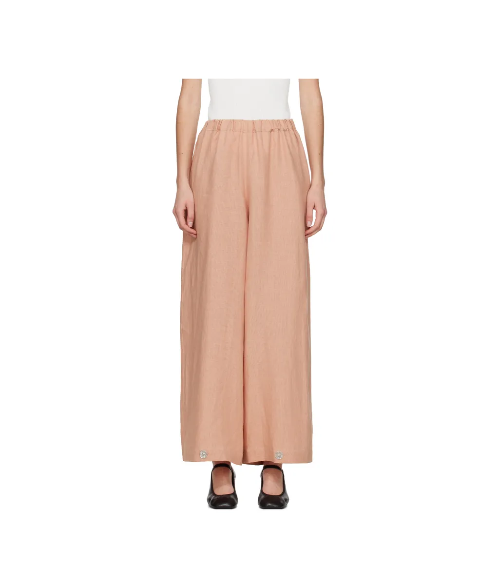 Elastic Waist Casual Pants