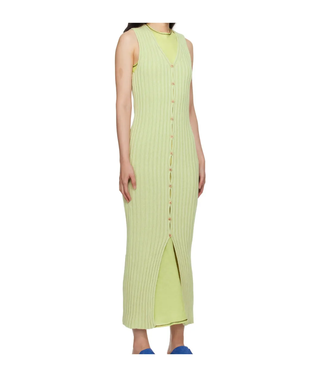 Loulou Ribbed-Knit Maxi Dress