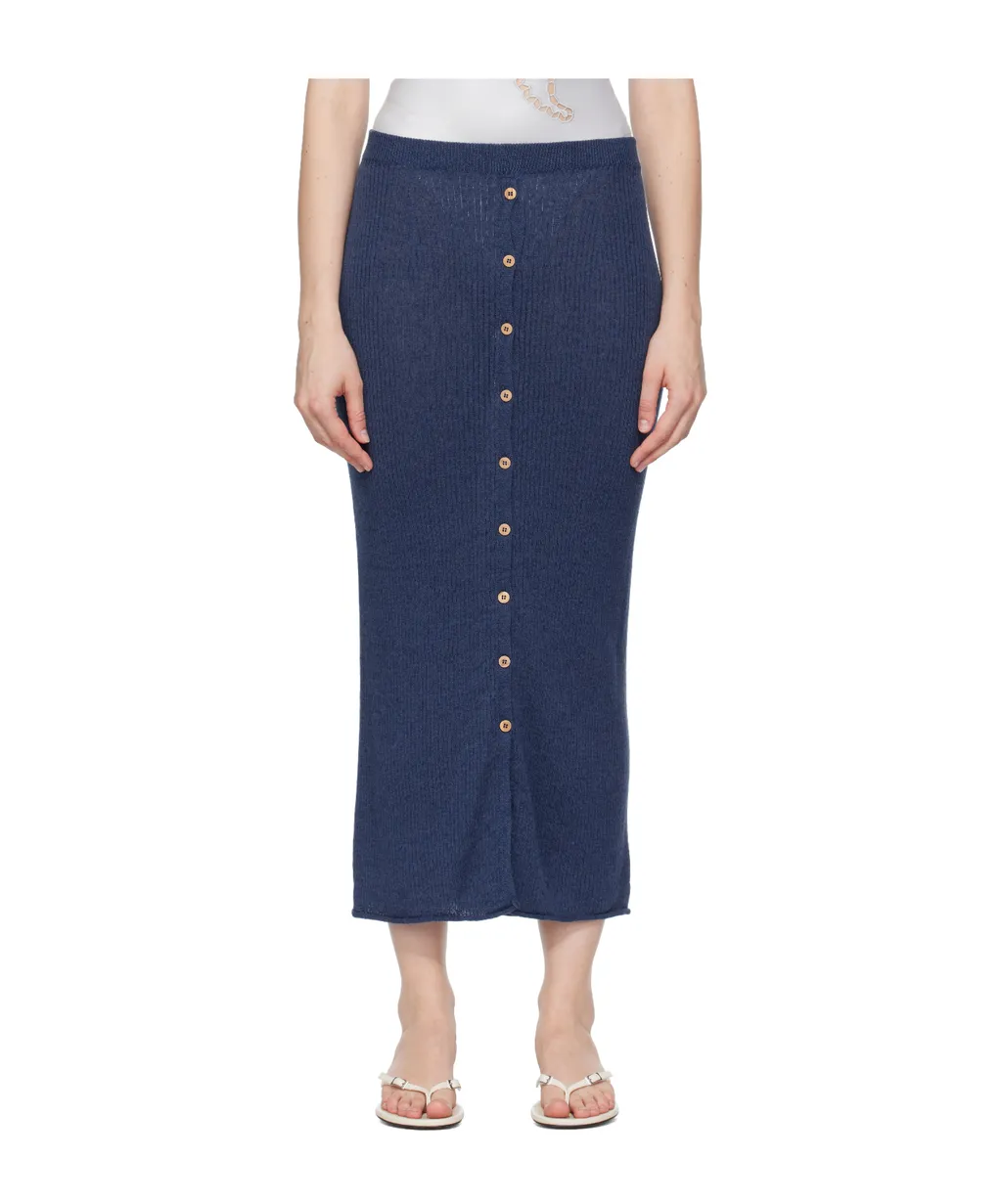 Drip Midi Skirt